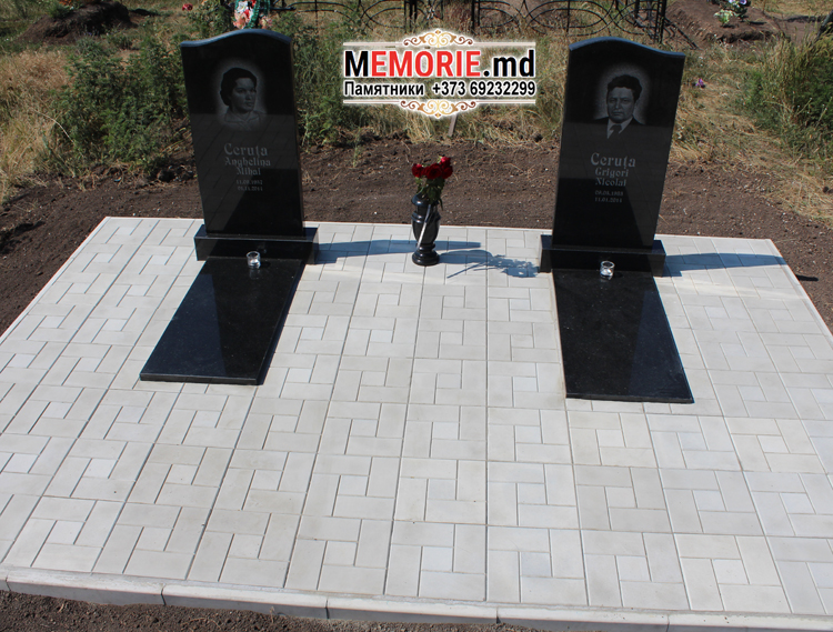 Гранитные памятники с надгробной плитой Фалешты Молдова