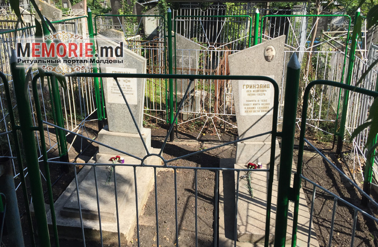 Благоустройство могил на кладбище в Бельцах Молдова