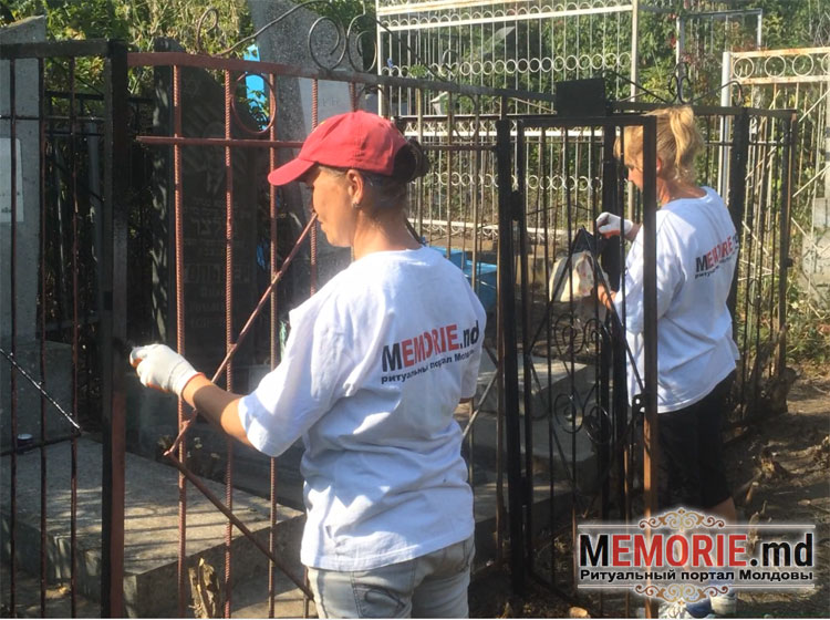 Уход за могилами в Молдове