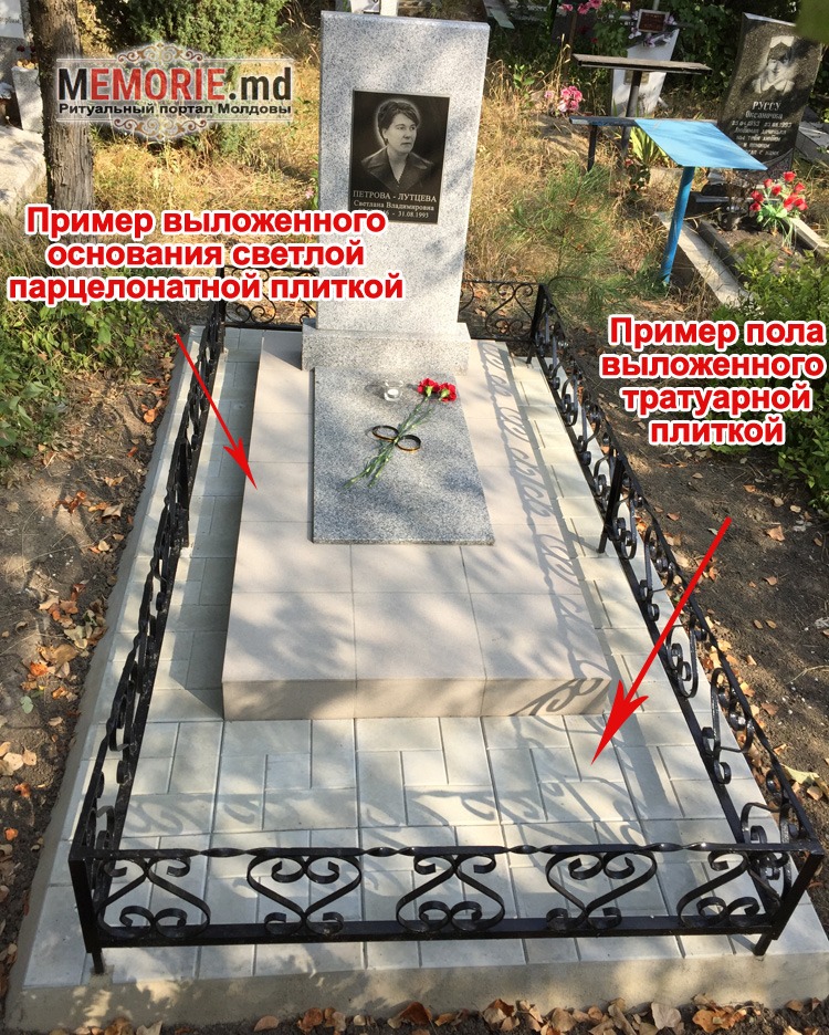 Ремонт могилы на Еврейском кладбище в Бельцах