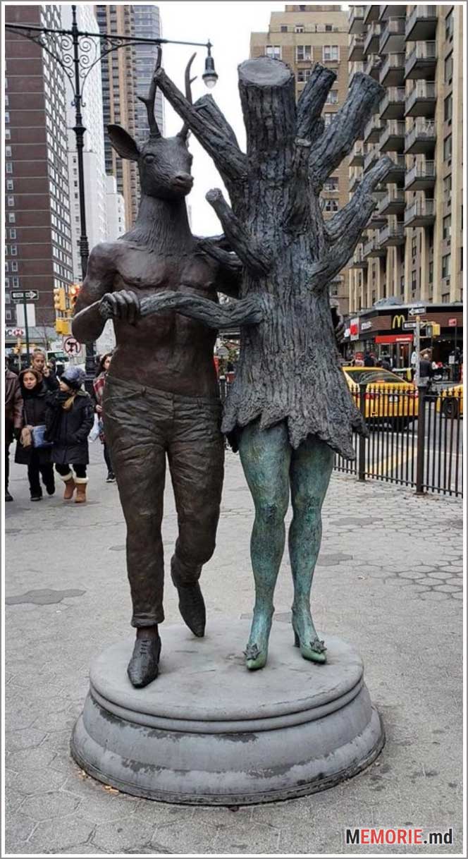 памятник бывшей жене дереву