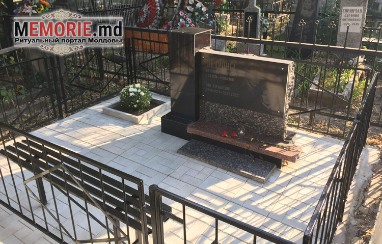 Уход за могилами на Дойна кладбище в Кишиневе Молдова