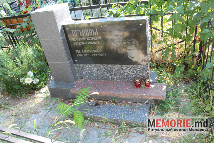Уход за могилами на кладбище в Кишиневе Молдова