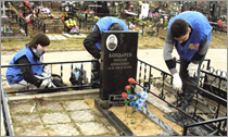 Благоустройство уход за могилами и местами захоронений в Молдове